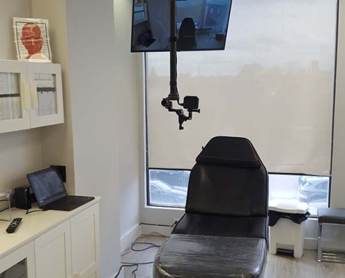 cosmetician training school - streaming lecture camera installation & setup